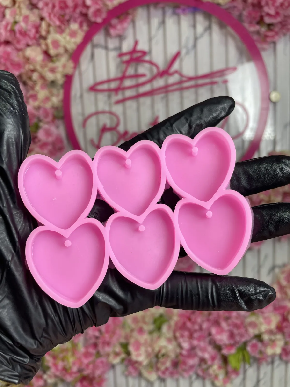 PINK SHAPE KEYCHAIN MOLD
