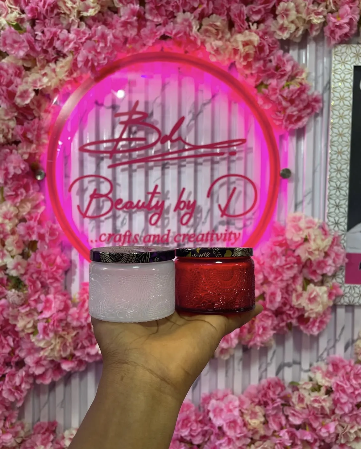FANCY CANDLE JAR